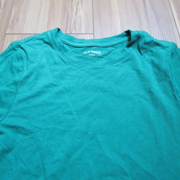 NWT Old Navy Long-Sleeve Bestee T-Shirt XS TALL Serpentine Green - Picture 11 of 13